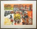092501 WARRINGTON COLESCOTT LITHOGRAPH 20 X 25