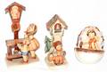 090502 HUMMEL PORCELAIN FIGURINES 3 H 4  6 34