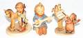 090503 HUMMEL PORCELAIN FIGURINES 3 H 4  4 12