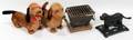 080553 HAPPY DACHSY DACHSHUND TWO PLUS IRON TOP STOVE