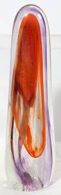 080541 CONTEMPORARY GLASS SCULPTURE POSSIBLY CZECH