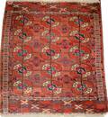 072472 TURKOMAN ORIENTAL WOOL RUG C EARLY 20TH C