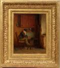 112015 EASTMAN JOHNSON OIL ON BOARD 1861 10 14 X