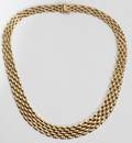 111034 14KT GOLD NECKLACE L 16 PANTHER STYLE