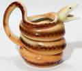 110030 ROYAL BAYREUTH PORCELAIN SNAKE CREAMER H 4