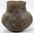 PRECOLUMBIAN POTTERY JAR H 5 DIA 5