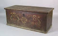 Pennsylvania painted pine dower chest late 18th c