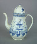 Pearlware teapot ca 1800