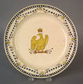 Creamware plate early 19th c