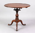 Pennsylvania Queen Anne walnut tea table ca 1760