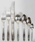 080035 WALLACE STRADIVARI PATTERN STERLING FLATWARE