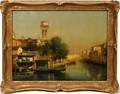 072016 ANTOINE BOUVARD OIL ON CANVAS 20 X 26 VENICE