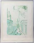 071061 SALVADOR DALI 190489 COLOR ETCHING 24 X 16