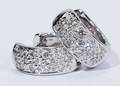 070035 30 CT DIAMOND HUGGIE EARRINGS DIA 12