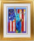062031 PETER MAX ACRYLICLITHO MIXED MEDIA 24 X 18