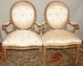 111093 CENTURY FURNITURE CO ARMCHAIRS PAIR