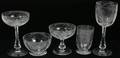 121127 CRYSTAL STEMWARE SERVICE FOR 14 WEBB CORBETT