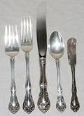 121110 ALVIN CHATEAU ROSE STERLING FLATWARE