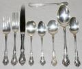 121109 ALVIN CHATEAU ROSE STERLING FLATWARE