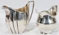 111117 GEORGE III STERLING SILVER CREAMERS LONDON