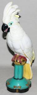 121166 HUTSCHENREUTHER ART DECO PORCELAIN PARROT