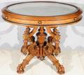 112093 RENAISSANCE REVIVAL WALNUT PARLOR TABLE
