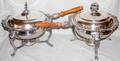 110116 SHERATON SILVER PLATE CO CHAFING DISHES