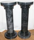 110099 MARBLE PEDESTALS PAIR H 40