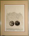 102136 GABRIELLE BRILL FRAMED INTAGLIO BEGINNING