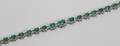122173 15 CT EMERALD  4 CT SIDE DIAMOND BRACELET