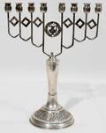 111250 STERLING SILVER MENORAH