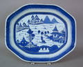 Canton oblong platter early 19th c