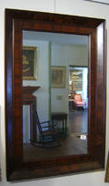 Two Empire mahogany mirrors