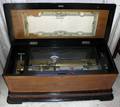 102169 SWISS ANTIQUE CYLINDER MUSIC BOX 19TH C
