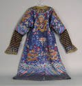 Elaborate Chinese silk gown