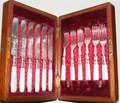 121271 ENGLISH PEARLHANDLED FLATWARE FOR SIX