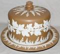 121239 WEDGWOOD JASPERWARE CHEESE KEEPER C 1900