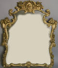 Giltwood mirror