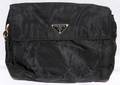 121246 PRADA BLACK NYLON BAG W 10
