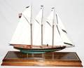 120101 SHIP MODEL RACING YACHT ATLANTIC W 33