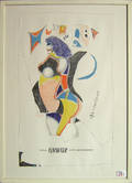 Two signed lithographs by Richard Lindner