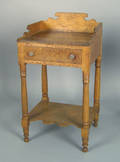 Pennsylvania birdseye maple washstand ca 1830