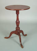 Queen Anne cherry candlestand ca 1800