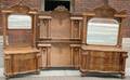 122256 AMERICAN CLASS EMPIRE MAHOGANY BEDROOM SET