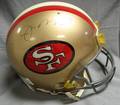 120186 JOE MONTANA AUTOGRAPHED HELMET SAN FRANCISCO