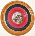 110233 AFTER MURILLO PORCELAIN PLATE CHILDREN AT PLAY