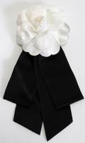 121279 CHANEL SILK CAMELLIA PIN L 7 12
