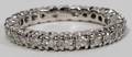 122308 ETERNITY DIAMOND RING18 KT