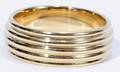 121341 14KT GOLD GENTLEMANS WEDDING RING 125 GR