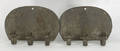 Pair of tin sconces 19th c
